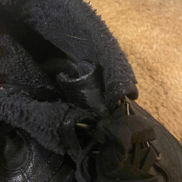 💫 Kim Roger’s Black Lace Up Ankle Boots - Picture 12 of 15